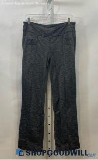 Athleta Women's Charcoal Gray Heather Pull-On Bootcut Pants - Sz M