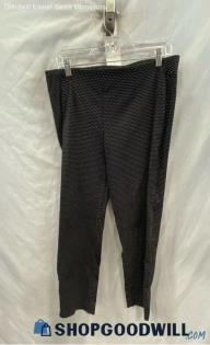 Chico's Women's Black Cropped Pants - Sz M