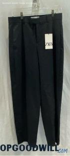 NWT Zara Women's Dark Gray Dress Pants - Sz L