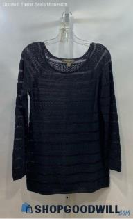 Tommy Bahama Women's Black Sweater - Sz PS