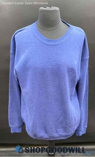 USA JC Penny's blue LS Sweatshirt - Sz LT