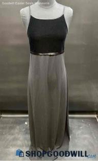 Byer Too Black Nylon Formal Dress - Sz L