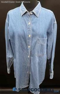 Chamonix Women's Lightweight LS Denim Shirt - Sz L