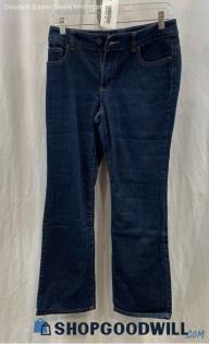 Chico's Women's Dark Blue Bootcut Jeans - Sz 2S