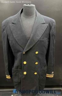 Vintage US navy Lieutenant Uniform x Suit - Sz OS