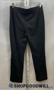 Chico's Women's Dark Gray Pull On High Waisted Ankle Pants - Sz 2