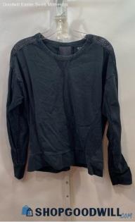 Athleta Women's Dark Grey Long Sleeve Shirt - Sz M