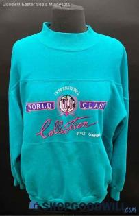 International World Classic LS Teal Sweatshirt