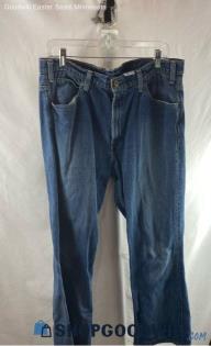 Levi's Women's Blue Cotton Jeans - Sz 36