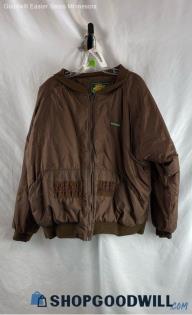 Hodgman Women's VTG Brown Insulated Zip Up Bomber Jacket - Sz XXL