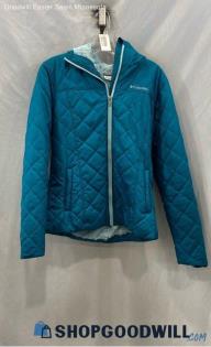 Columbia Women's Blue Quilted Jacket - Sz M