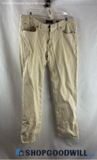 Lucky Brand Men's Beige Straight leg Chino Pant - Sz 34x32