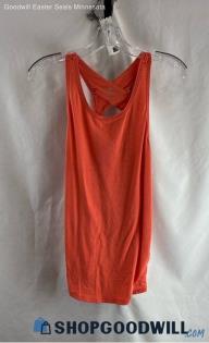 Athleta Women's Orange Cross Back Tank Top - Sz XS