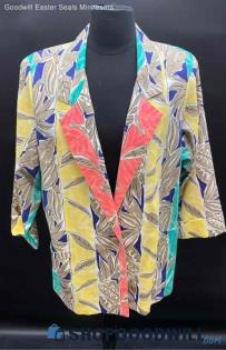 Item-Eyes Women's Multi-Color Blazer - Sz OS