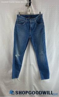 Lucky Brand Women's Light Blue Skinny Mid Rise Jeans - Sz 2