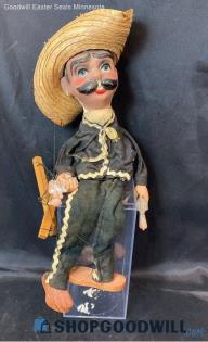 Vintage 1960's Gunslinger Marionette Puppet