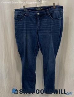 Torrid Women's Blue Skinny Jeans - Sz 14