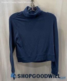 Athleta Women's Dark Blue Turtleneck Sweater - Sz XS