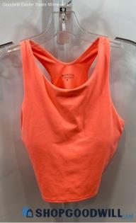 Athleta Women's Hot Pink Racerback Padded Sports Bra - Sz M