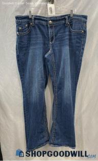 Seven 7 Luxe Women's Blue Slim Boot Jeans - Sz 18