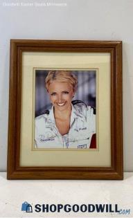 Framed American Aviator & U.S. Natl Aerobatic Champ Patty Wagstaff Signed Photo