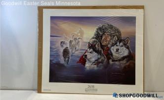 Focus North-Will Steger N. Pole Expedition Marian Anderson Print Signed Unframed