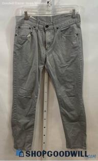 Levi's Men's Light Gray 511 Slim Fit Skinny Pants - Sz 32x32