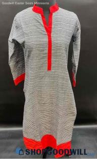 Women's Unbranded Stripe Lightweight Cotton Dress - Sz OS