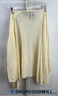 Kathie Lee Women's VTG Ivory Embroidered Button Up Lightweight Cardigan - Sz 26