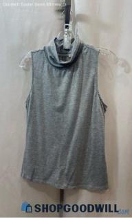 Athleta Gray Polyester Sleeveless Top - Sz S