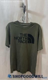 The Northface Men's Green/Black Basic T-Shirt - Sz M