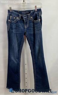 Miss Me Women's Dark Blue Bootcut Jeans - Sz 26x30