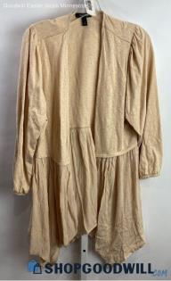 Torrid Women's Beige Open Cardigan - Sz 1X