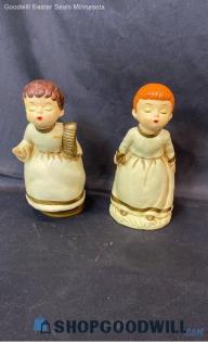 Vintage 2 Angles Figurines