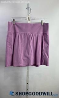 Athleta Women's Purple Stash Pocket Jupe Skort - Sz XL