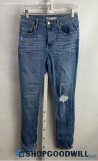 Levi's Women's Blue 721 High Rise Skinny Jean - Sz 29