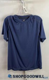 REI Men's Dusty Blue Lightweight Tech T-shirt - Sz M