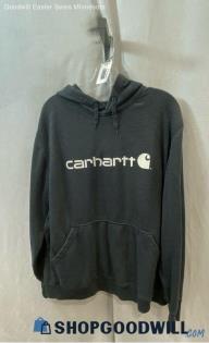 Carhartt Women's Gray/White Pullover Hoodie - Sz XL