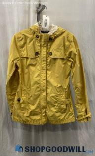 The North Face Women's Yellow Rain Jacket Sz XS