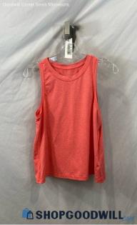 Athleta Women's Pink Heathered Tank Top - Sz S