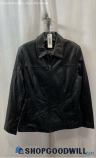 Wilson Leather Women's Black Leather Jacket - Sz M