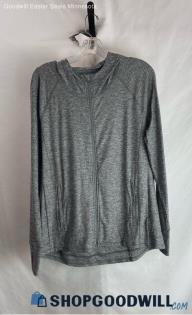 Athleta Women's Gray Long Sleeve Hoodie - Sz L