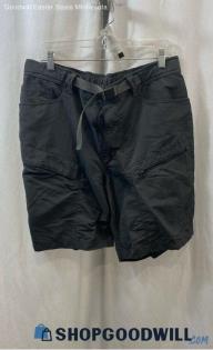 The North Face Men's Gray Nylon Shorts - Sz L