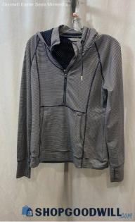 Athleta Women's Blue/White Sweater - Sz S