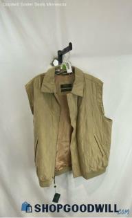 Eddie Bauer Men's Biege Vest - Sz L