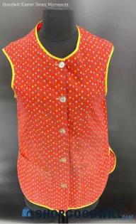 Women's Classic 1970's Cotton Sleeveless smock - No Size