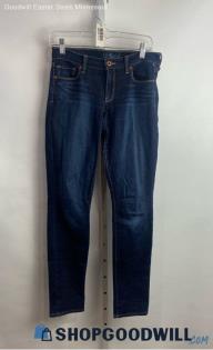 Lucky Brand Women's Dark Blue Slim Skinny Ankle Jean - Sz 4