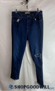 Levi's Women's Blue 721 High Rise Skinny Jean - Sz 31