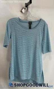 Chico's Women's Light Blue T-shirt - Sz S