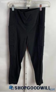 Athleta Women's Black Crop Active Leggings - Sz S